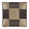 Queen Street Benton Bronze Square Throw Pillow In Brown