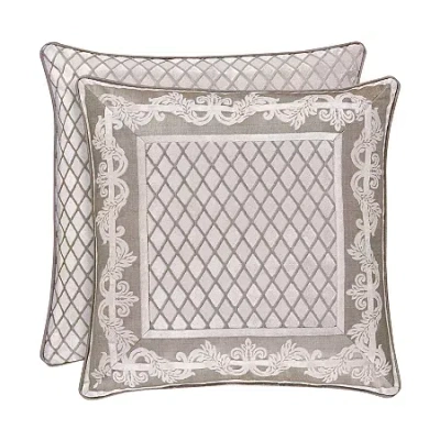Queen Street Blair 20x20 Square Throw Pillow In Sand