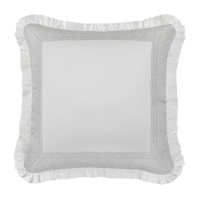 Queen Street Branson Euro Sham In Silver