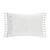 Queen Street Britney Rectangular Throw Pillow In White