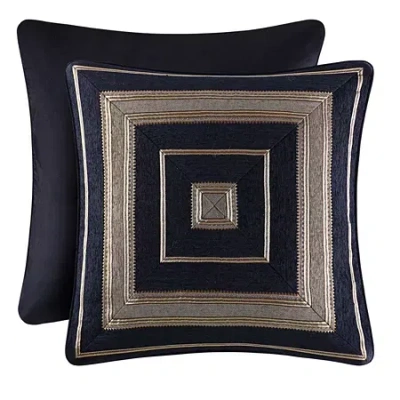 Queen Street Brooke Euro Sham In Black