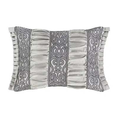 Queen Street Bylthe Pewter Rectangular Throw Pillow In Gray