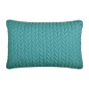 Queen Street Cabo Rectangular Throw Pillow In Blue