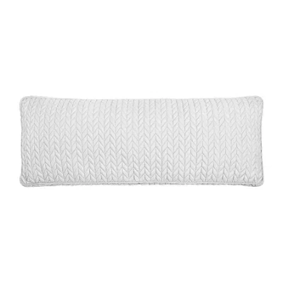 Queen Street Cabo Rectangular Throw Pillow In White