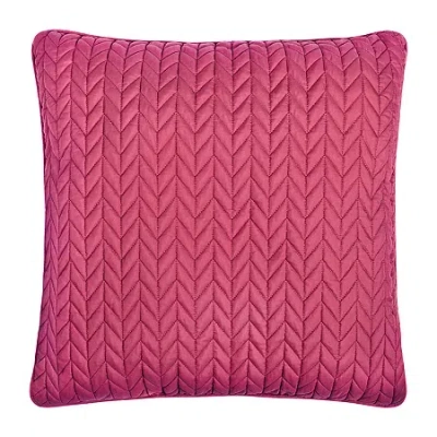 Queen Street Cabo Square Throw Pillow In Pink