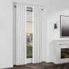 Queen Street Charleston Rod Pocket Light-filtering Set Of 2 Curtain Panel In Gray