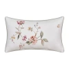 Queen Street Charlotte Rectangular Throw Pillow In White