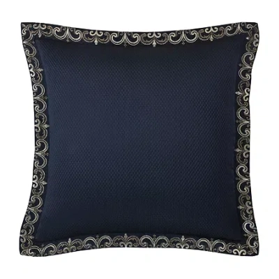 Queen Street Cranford Hypoallergenic Euro Sham In Blue