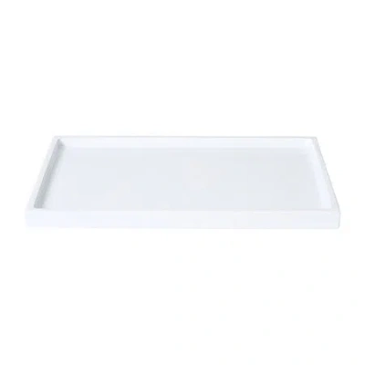Queen Street Cutting Edge Vanity Tray In White