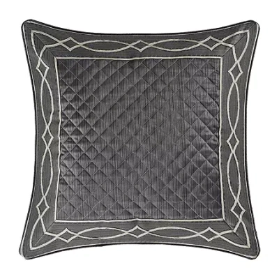 Queen Street Darwin Charcoal Euro Sham In Black