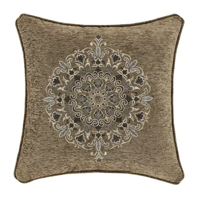 Queen Street Dayton Square Throw Pillow In Sand