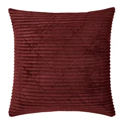 Queen Street Euro Sham In Red