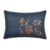 Queen Street Eveleth Rectangular Throw Pillow In Blue