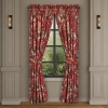 Queen Street Eveleth Rod Pocket Blackout Set Of 2 Curtain Panel In Red