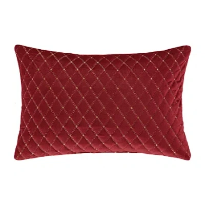 Queen Street Gabriel Rectangular Throw Pillow In Red