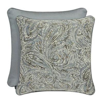 Queen Street Garrison 20 Inch Square Throw Pillow In Blue