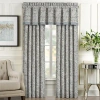 Queen Street Garrison Rod Pocket Light-filtering Set Of 2 Curtain Panel In Blue