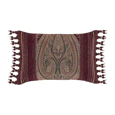 Queen Street Georgia Rectangular Throw Pillow In Red