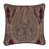 Queen Street Georgia Square Throw Pillow In Red