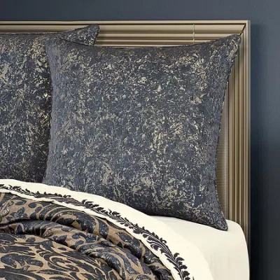 Queen Street Gildestone Reversible Euro Sham In Blue