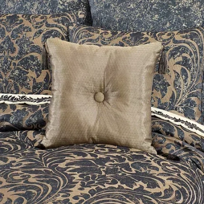 Queen Street Gildestone Square Throw Pillow In Yellow