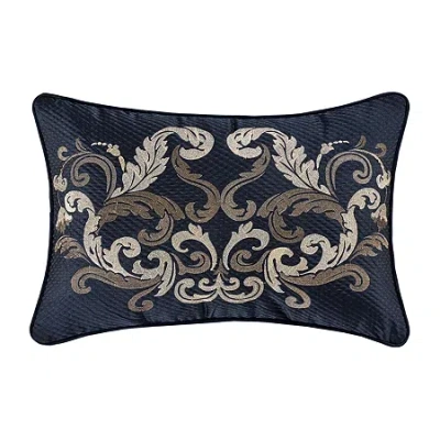 Queen Street Grand Isle Rectangular Throw Pillow In Blue