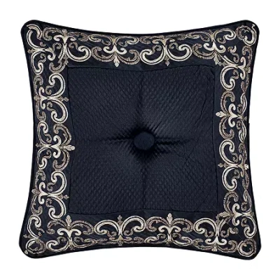 Queen Street Grand Isle Square Throw Pillow In Blue