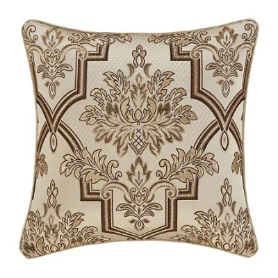Queen Street Grandville Square Throw Pillow In Sand