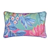 Queen Street Hana Rectangular Throw Pillow In Blue