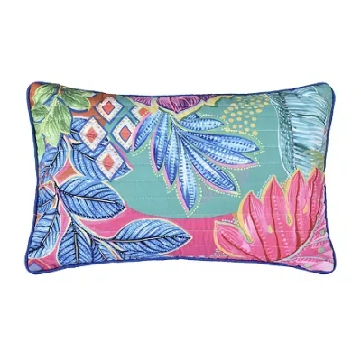 Queen Street Hana Rectangular Throw Pillow In Blue