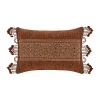 Queen Street Harvena Rectangular Throw Pillow In Brown