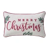 Queen Street Heathered Rectangular Throw Pillow In Red
