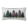 Queen Street Heathered Rectangular Throw Pillow In Green