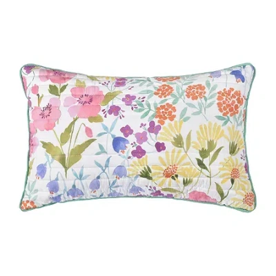 Queen Street Josie Rectangular Throw Pillow In Blue