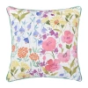 Queen Street Josie Square Throw Pillow In Blue