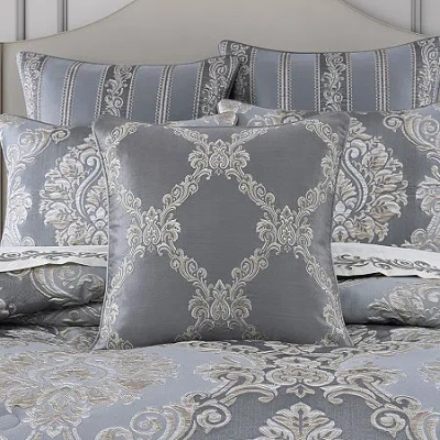 Queen Street Kaela Square Throw Pillow In Blue