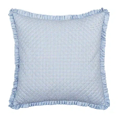 Queen Street Kourtney Euro Sham In Blue