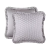 Queen Street Lafayette Euro Sham In Silver