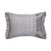 Queen Street Lafayette Square Throw Pillow In Silver