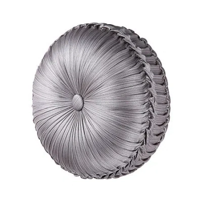 Queen Street Lafayette Square Throw Pillow In Silver