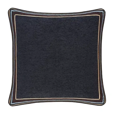 Queen Street Lakeview Indigo Euro Sham In Blue