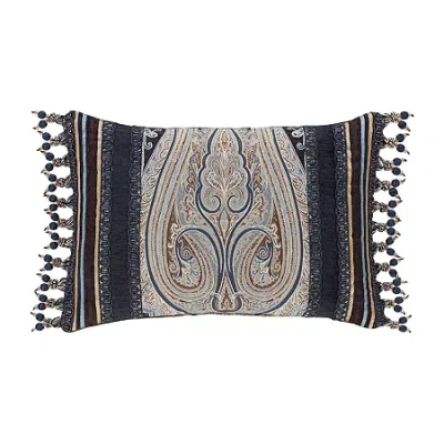 Queen Street Lakeview Indigo Rectangular Throw Pillow In Multi
