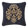 Queen Street Lakeview Indigo Square Throw Pillow In Blue