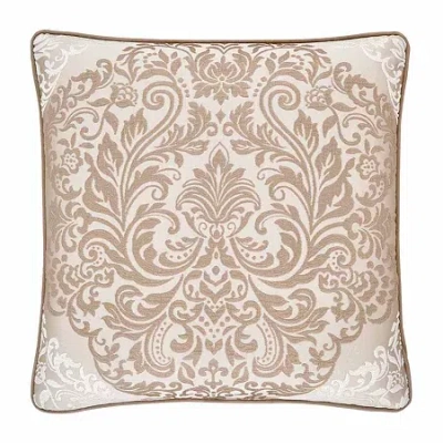 Queen Street Lambert 20x20 Square Throw Pillow In White