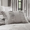 Queen Street Lambert Rectangular Throw Pillow In Silver