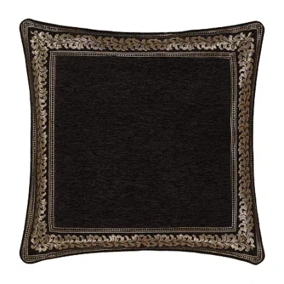 Queen Street Lavinia Euro Sham In Black