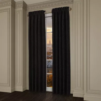 Queen Street Lavinia Rod Pocket Blackout Set Of 2 Curtain Panel