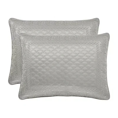 Queen Street Lincoln Pillow Sham In Silver