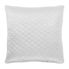 Queen Street Lincoln Square Throw Pillow In White