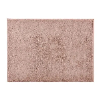 Queen Street Lisbon Quick Dry Bath Mat In Pink